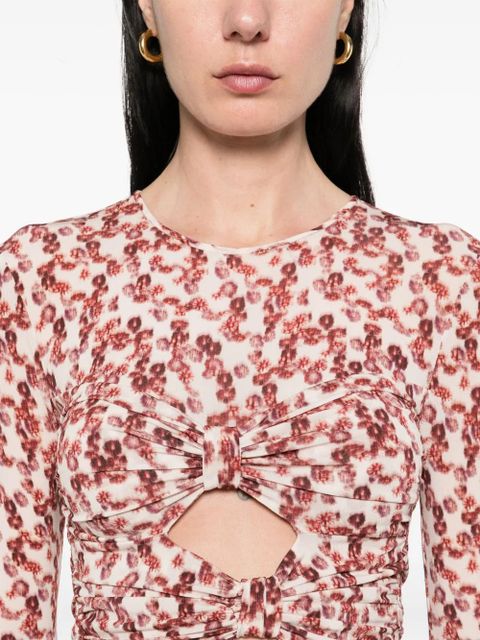 ISABEL MARANT Gladice top - Pink