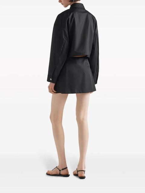 Prada Re-Nylon miniskirt - White