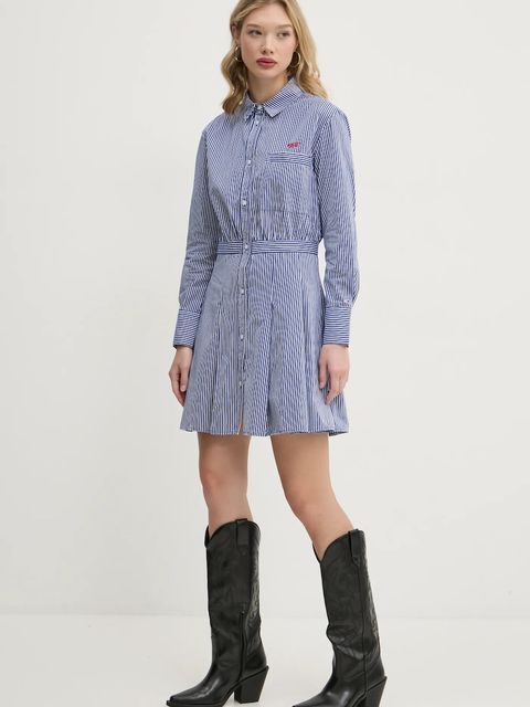 Tommy Jeans sukienka bawełniana - zdjęcie produktu nr 1