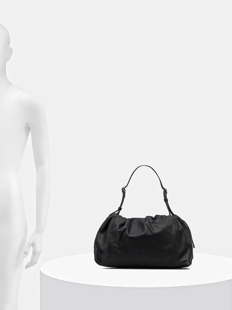 Marella torebka skórzana kolor szary 2523519057200