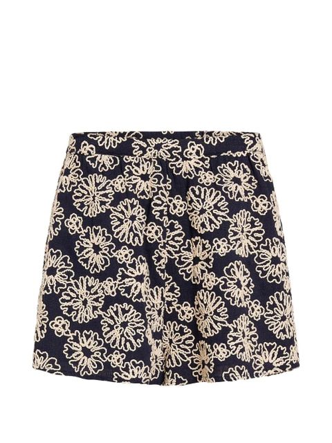 Marie Oliver Cleo floral shorts - Blue - zdjęcie produktu nr 1