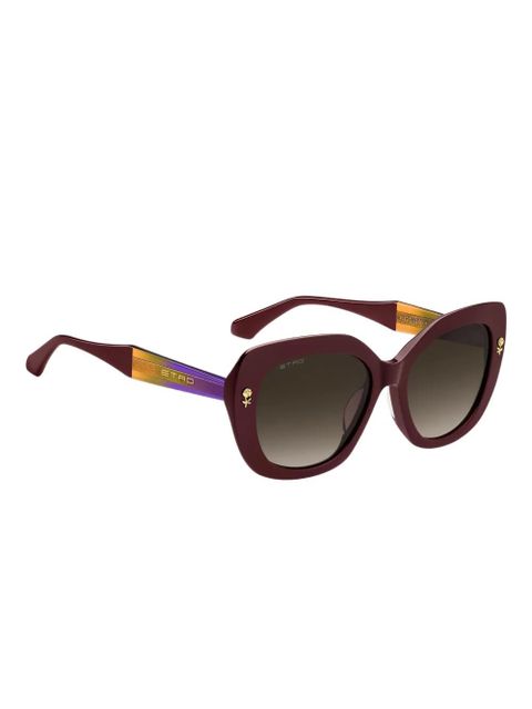 ETRO Colour Stripes sunglasses - Red