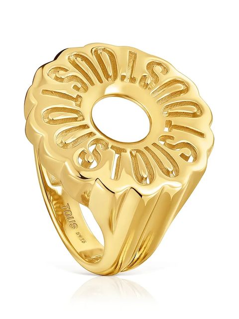 Tous pierścionek ze srebra pokrytego złotem 12 Miranda 1004215512 - zdjęcie produktu nr 1