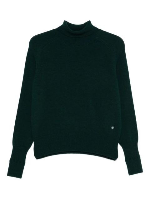 Victoria Beckham high-neck wool jumper - Green - zdjęcie produktu nr 1