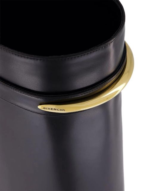 Givenchy hardware-detail heeled boots - Black
