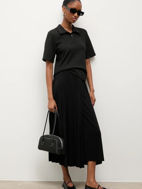 Answear.LAB polo kolor czarny