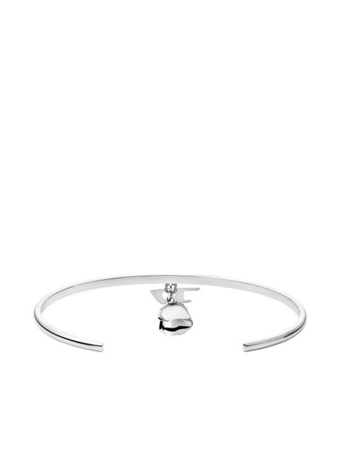 Diesel rose-charm bangle bracelet - Grey - zdjęcie produktu nr 2
