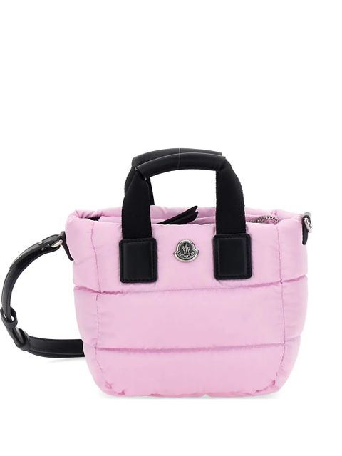 Moncler micro Caradoc tote bag - Pink - zdjęcie produktu nr 1