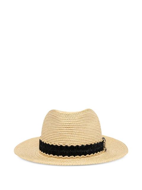 TWINSET woven feodora hat - Neutrals - zdjęcie produktu nr 1