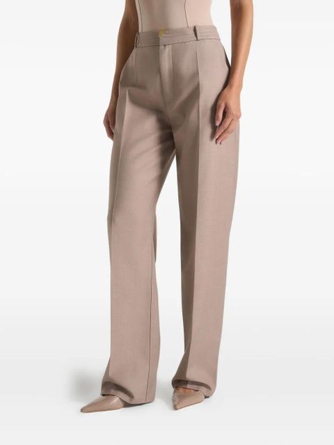 Manière De Voir Doria pleated tailored trousers - Brown