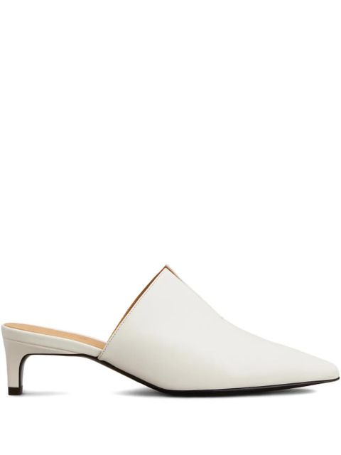 Tod's pointed-toe heeled mules - White - zdjęcie produktu nr 1