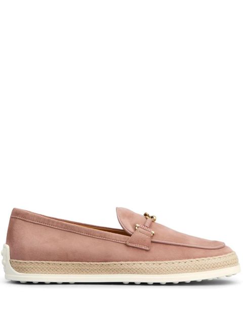 Tod's Gomma leather loafers - Pink - zdjęcie produktu nr 1
