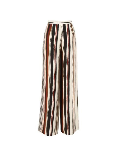 Max Mara striped trousers - Neutrals - zdjęcie produktu nr 2