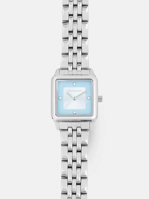 Trussardi zegarek T- FORMA damski kolor srebrny R2453173504 - zdjęcie produktu nr 1