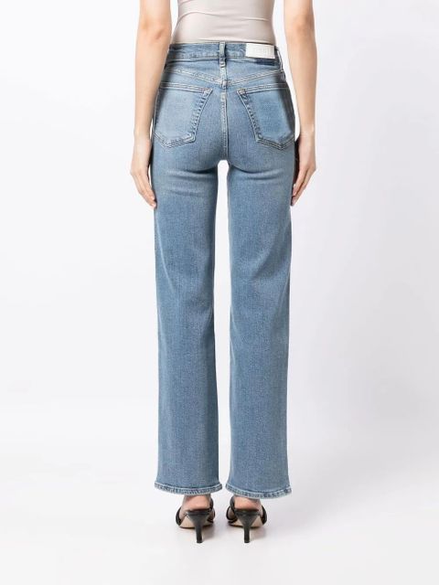 RE/DONE high-rise loose jeans - Blue