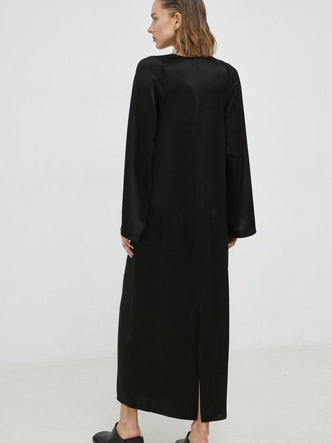By Malene Birger sukienka Brynn kolor czarny maxi prosta