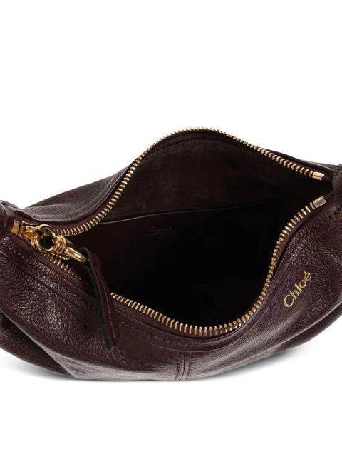 Chloé mini Bracelet leather shoulder bag - Brown