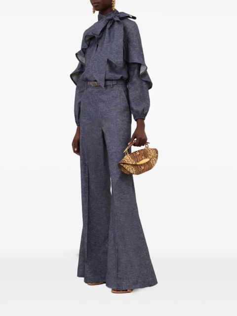 ZIMMERMANN Hypnotic blouse - Blue