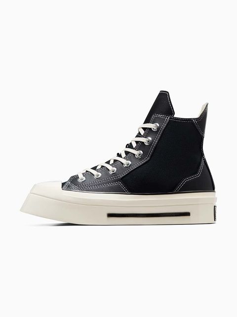 Converse trampki Chuck 70 De Luxe Squared HI kolor czarny A06435C