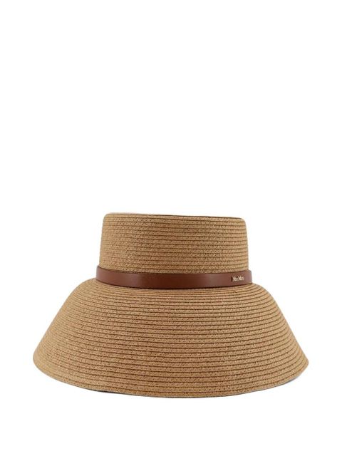 Max Mara logo-detail bucket hat - Neutrals - zdjęcie produktu nr 1