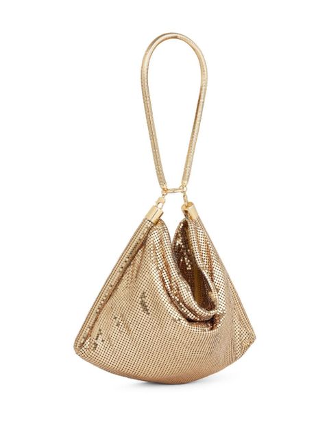 Rabanne Pixel Tube metallic shoulder bag - Gold - zdjęcie produktu nr 2