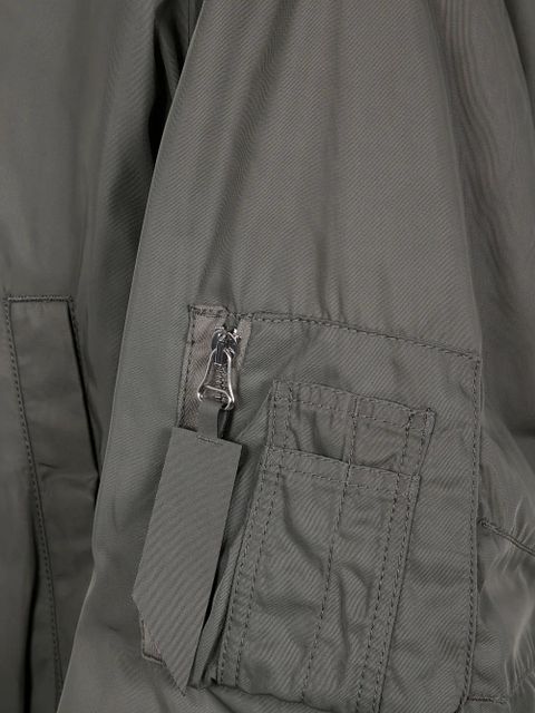 The Attico Anja bomber jacket - Green