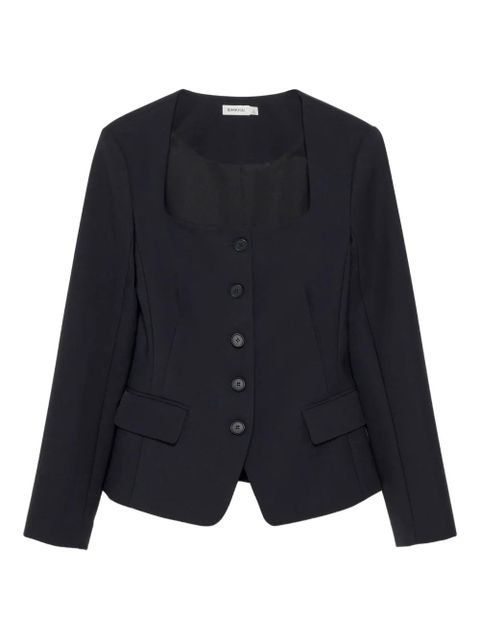 Simkhai square-neck buttoned jacket - Black - zdjęcie produktu nr 1