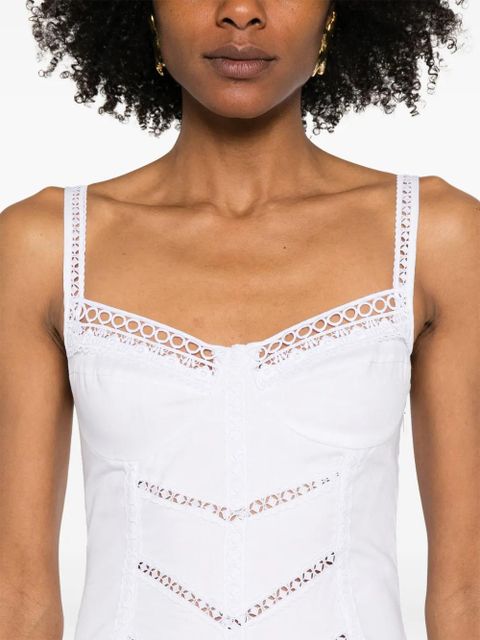 Charo Ruiz Ibiza Lira mini dress - White