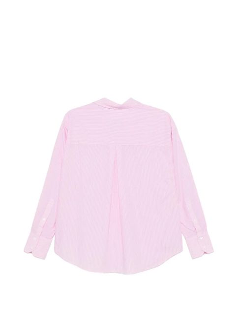 MC2 Saint Barth striped embroidered shirt - Pink - zdjęcie produktu nr 2