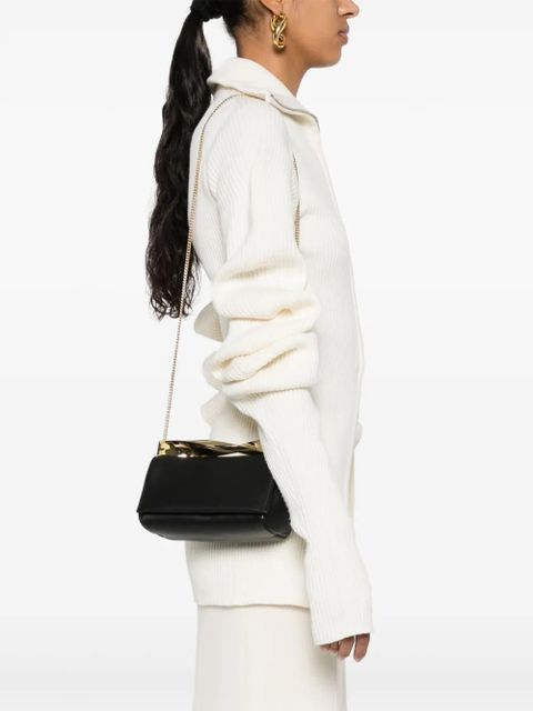 Aquazzura Twist Clutch mini bag - Black - zdjęcie produktu nr 2