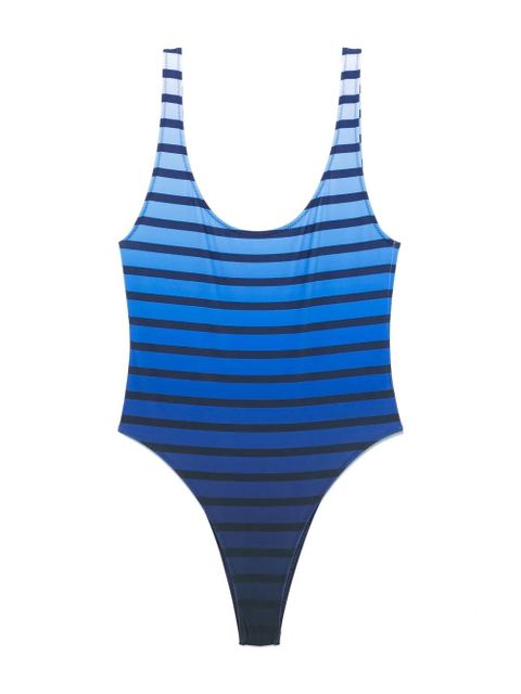 Jean Paul Gaultier striped swimsuit - Blue - zdjęcie produktu nr 1