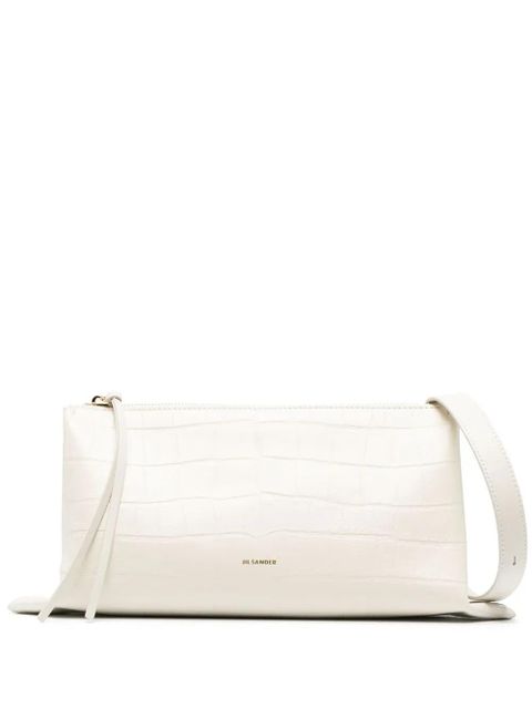 Jil Sander leather crossbody bag - White - zdjęcie produktu nr 1