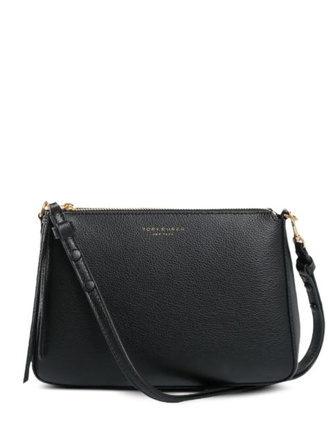 Tory Burch Perry zip-top leather shoulder bag - Black - zdjęcie produktu nr 1