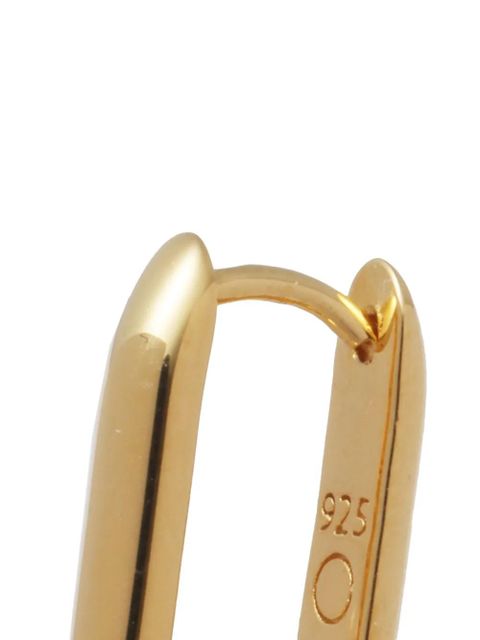 Missoma Ovate hoop earrings - Gold