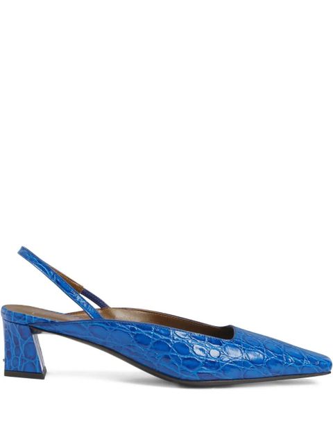 Giuseppe Zanotti 45mm Brendha Sabot pumps - Blue - zdjęcie produktu nr 1