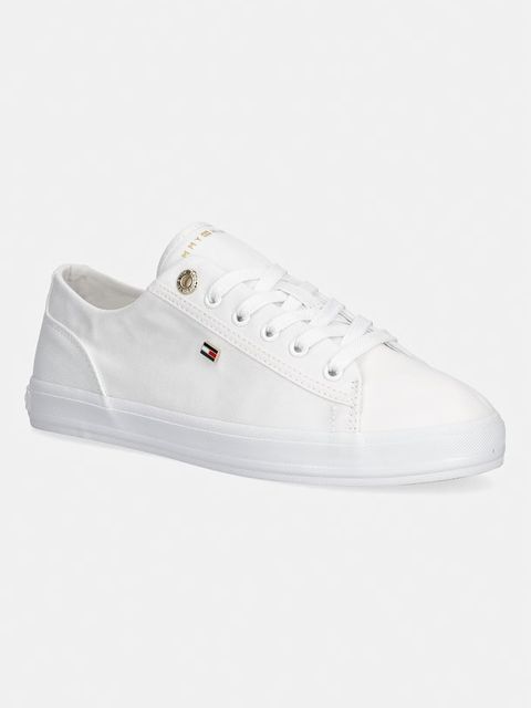Tommy Hilfiger TH FOXING SNEAKER CANVAS tenisówki damskie - zdjęcie produktu nr 1