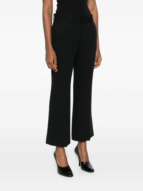 TOTEME kick flared trousers - Black