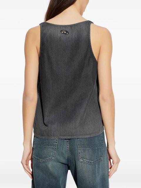 Diesel logo tank top - Grey