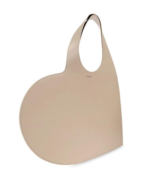 Coperni leather tote bag - Neutrals