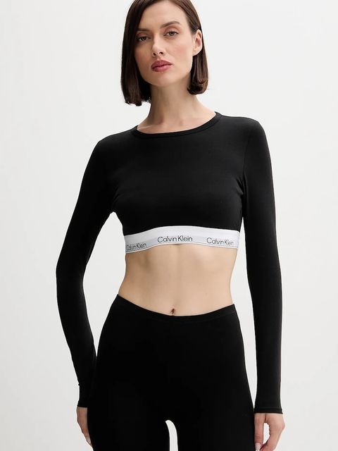 Calvin Klein Underwear longsleeve kolor czarny LV00QF8600 - zdjęcie produktu nr 1