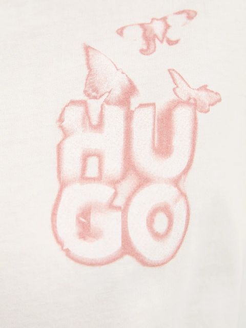 HUGO t-shirt bawełniany