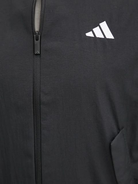 adidas kurtka bomber Essentials damski kolor czarny przejściowa oversize JD5317