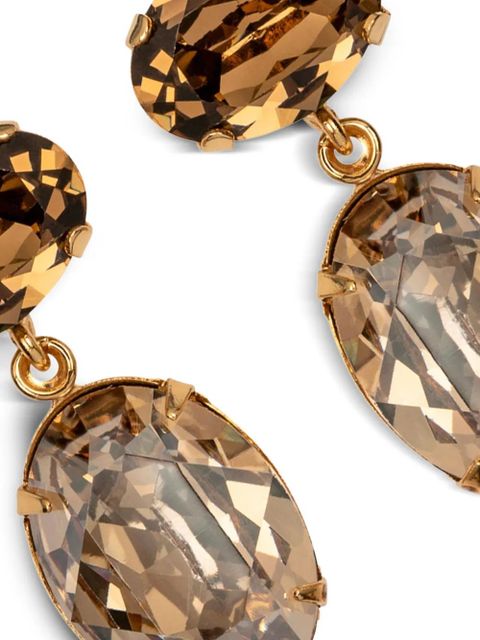 Jennifer Behr Lenora oval earrings - Gold