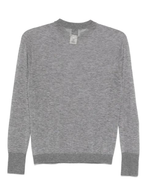 Alysi crew-neck long-sleeve sweatshirt - Grey - zdjęcie produktu nr 2