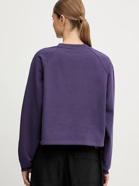 The North Face bluza Redbox damska kolor fioletowy gładka NF0A8EFY1JI1