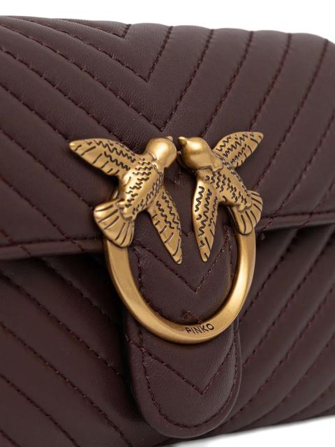 PINKO Love One cross body bag - Brown