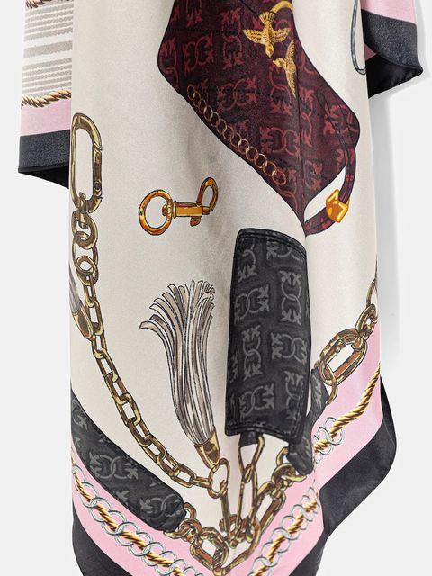 Pinko apaszka z dodatkiem jedwabiu