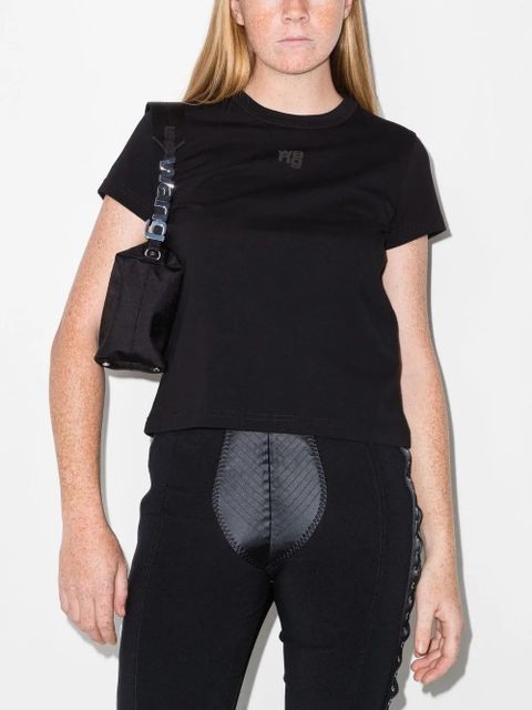 Alexander Wang logo-print short-sleeve T-shirt - Black - zdjęcie produktu nr 2