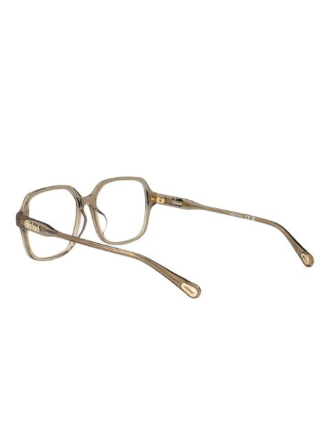 Chloé Eyewear square-frame glasses - Neutrals