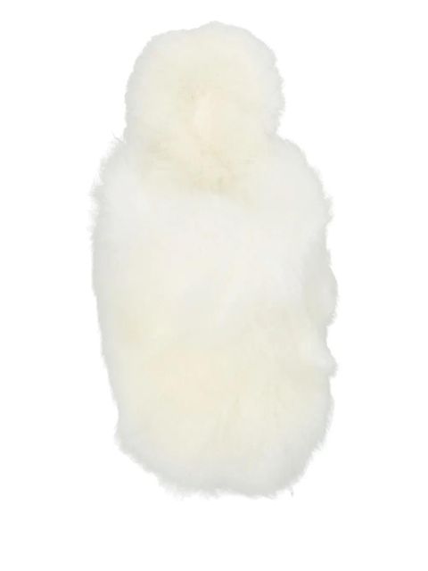 UGG fur-lined slippers - White